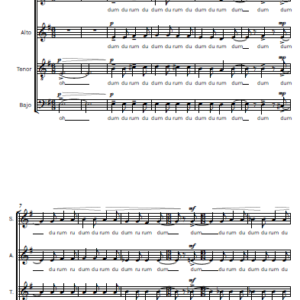 Pecado de juventud - SATB